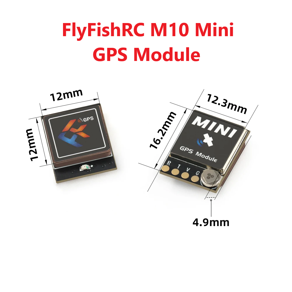 FlyFishRC M10 Mini GPS Module  - огляд і ціна Drone Kit Long Range