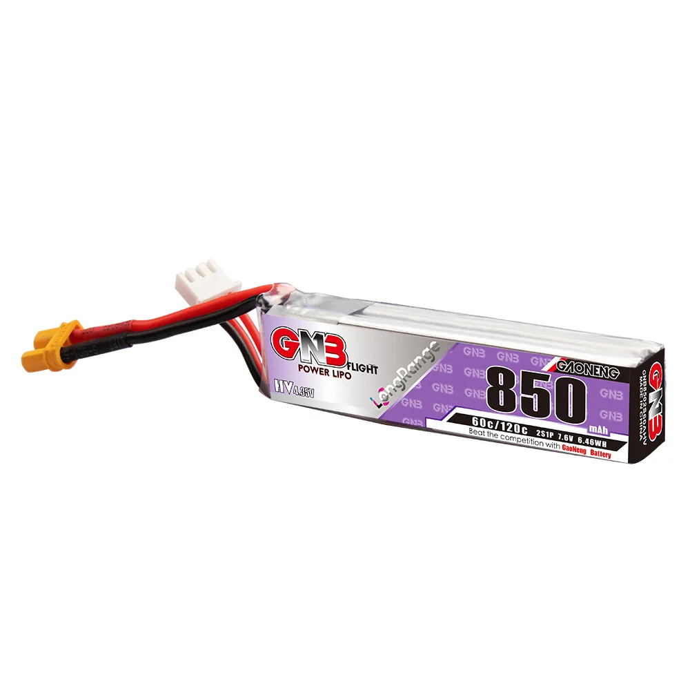 GAONENG GNB LiPo Battery 850mA - огляд і ціна Drone Kit Long Range