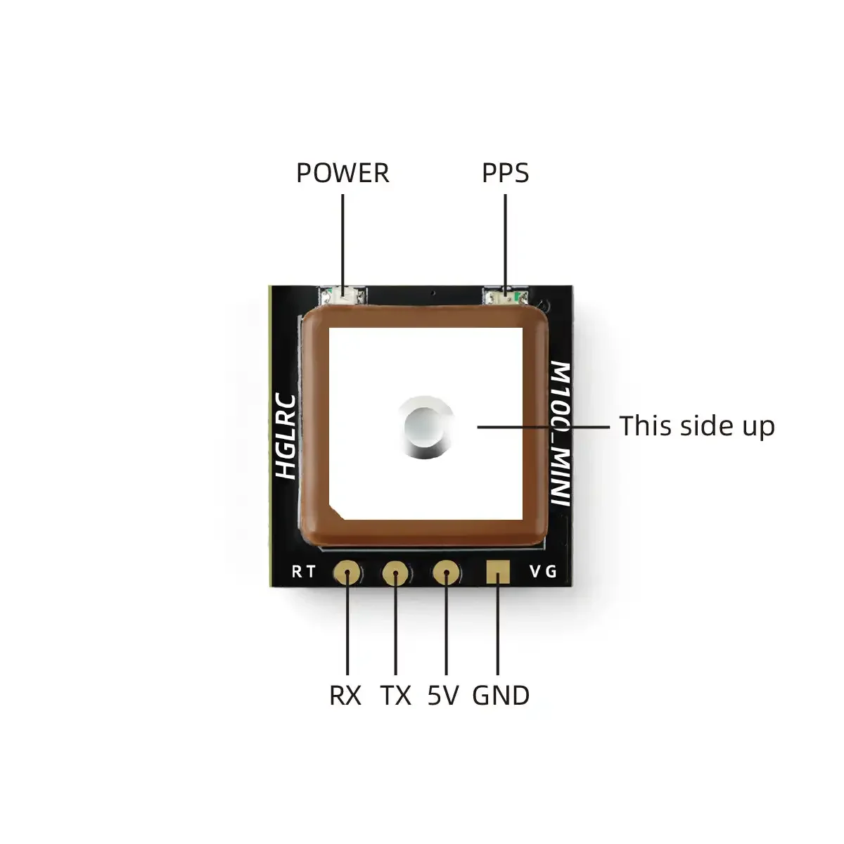 HGLRC M100 Mini GPS Module M10 - огляд і ціна Drone Kit Fpv